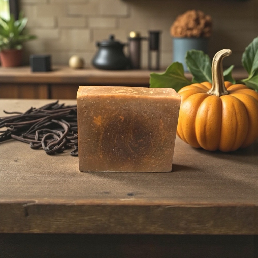 Handcrafted Goat’s Milk Soap in Vanilla Pumpkin Spice